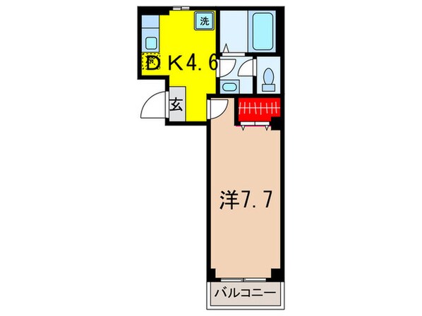 サンボナール鈴木の物件間取画像